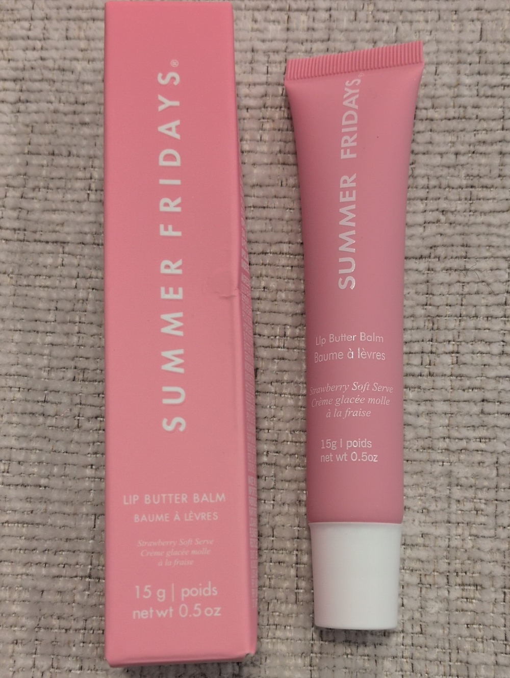 Summer Fridays Lip Butter Balm - Strawberry Soft Serve